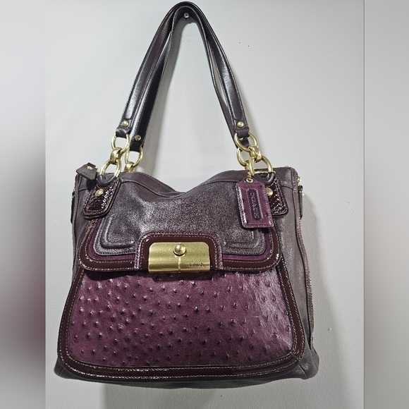 Coach Kristin North South Zip Tote. New - Picture 3 of 11